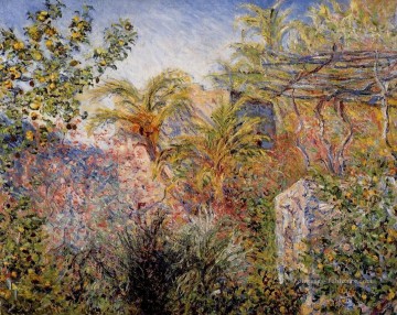 La vallée de Sasso Bordighera Claude Monet Peinture à l'huile